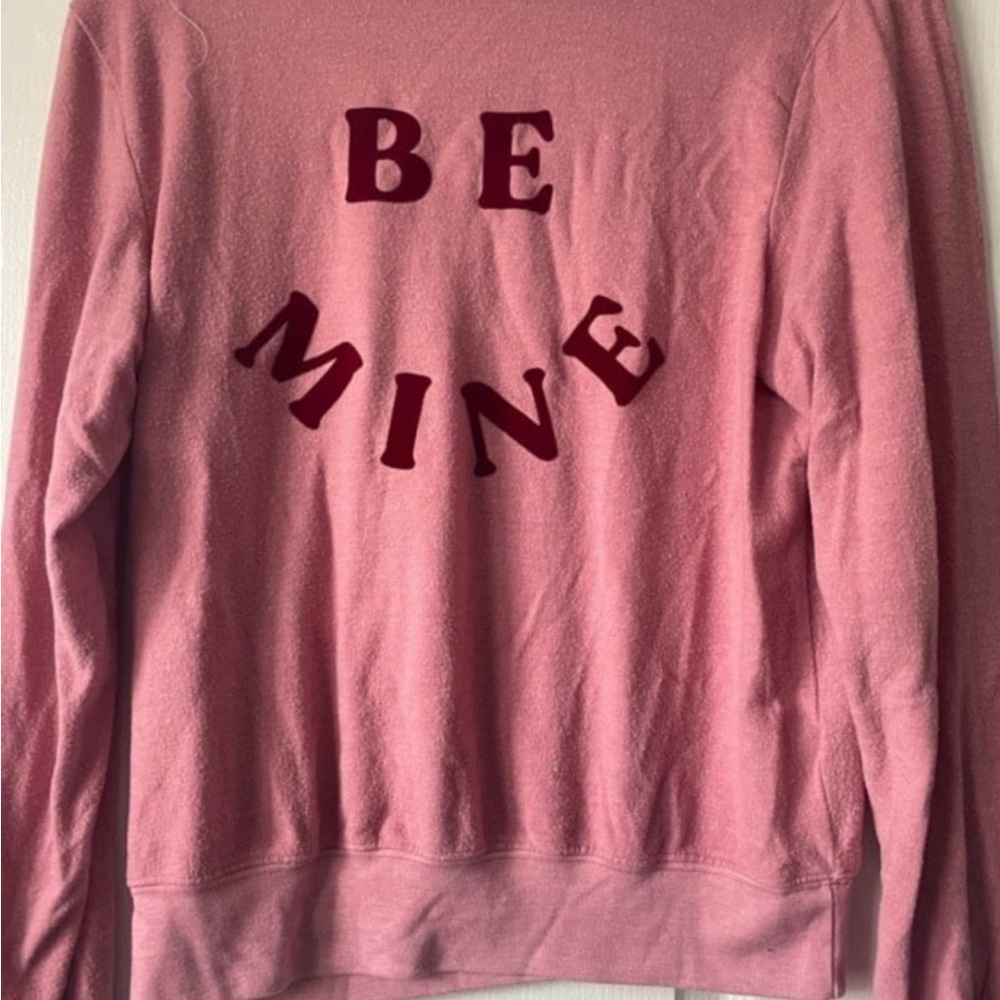 Wildfox Pink 'Be Mine' Sweater